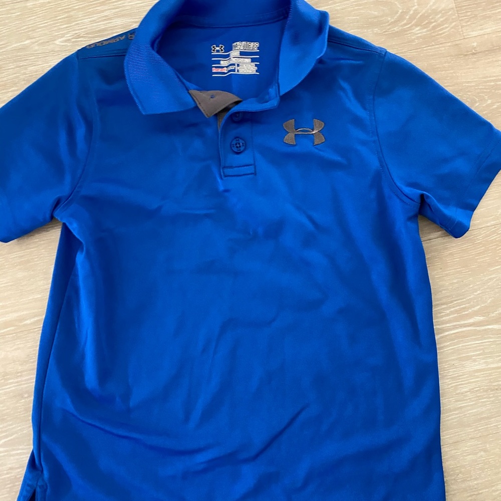 Youth UA golf shirt